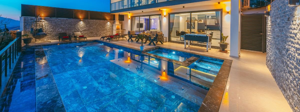 luxury swimming pool